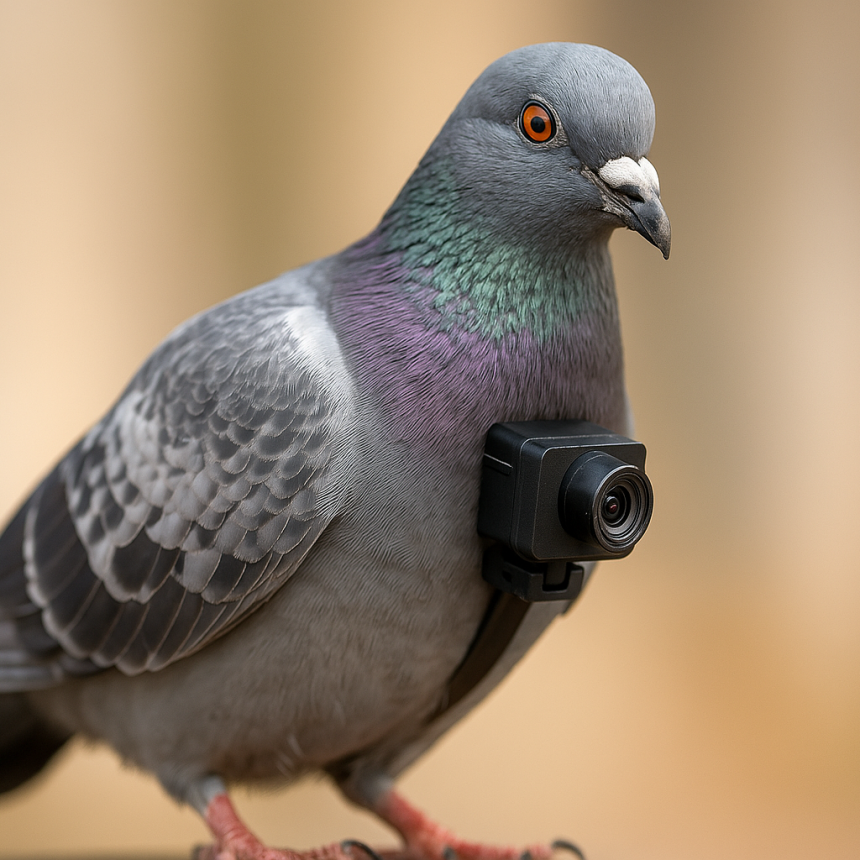 surveillance pigeon